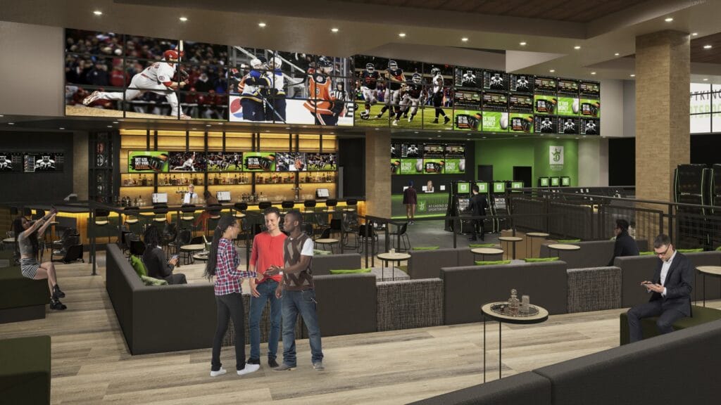 DraftKings at Casino Queen Sportsbook