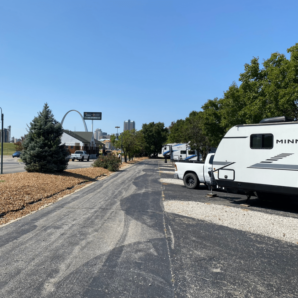 RV Park DraftKings at Casino Queen East St. Louis, IL